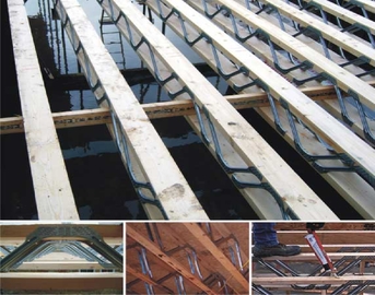 Space metal web joists now used